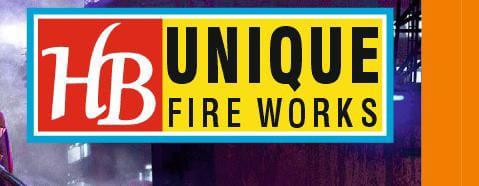 HB Unique Fire Works logo